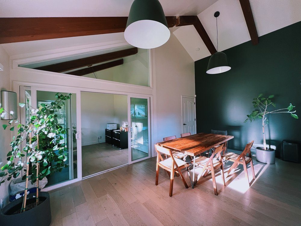 The hot yoga studio at The Land